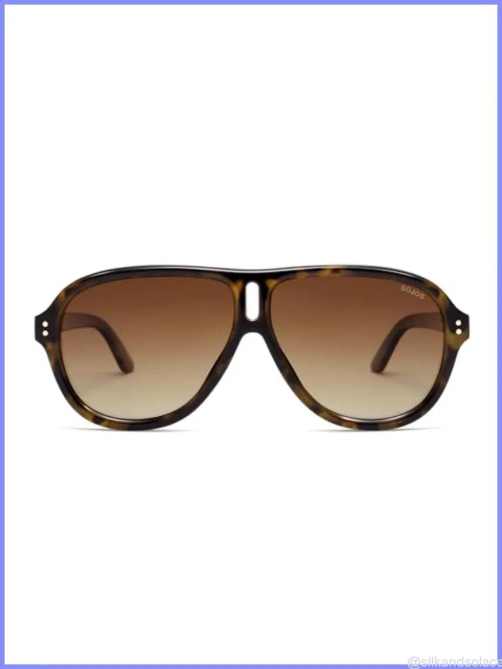 Oversized Polarized Aviator Sunglasses UV400 Retro Trendy TAC Lens Unisex